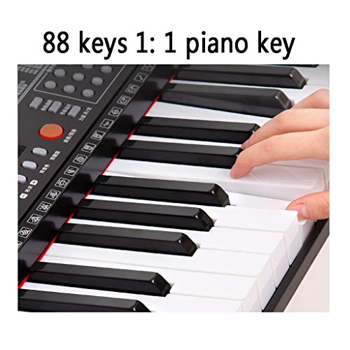 yankai Clavier Électronique Portable 88 Touches avec des Enceintes Intégrées, Piano Électronique, Piano Numérique… - Les Beatles, Paul McCartney, John Lennon, RIngo Starr, George Harrison yankai Clavier Électronique Portable 88 Touches avec des Enceintes Intégrées, Piano Électronique, Piano Numérique… – Image 3