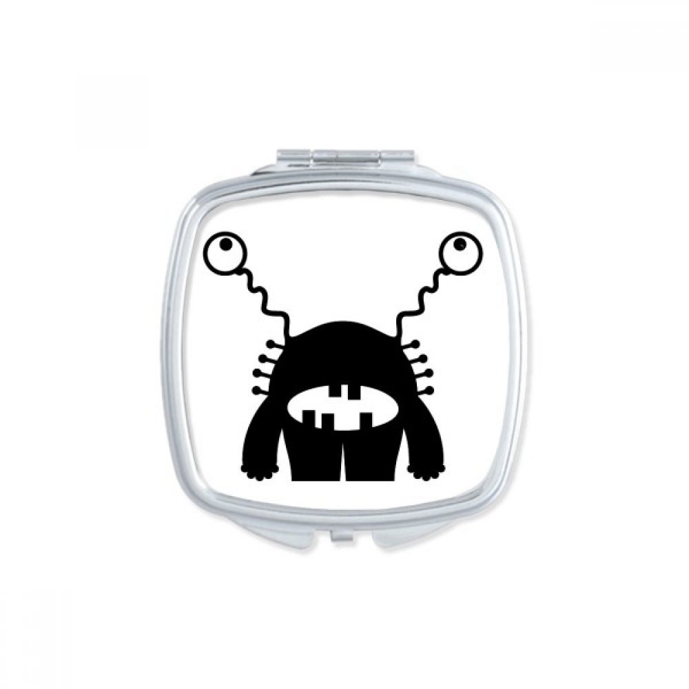 Miroir de poche alien cyclope mignon petit miroir portable pour sac à main