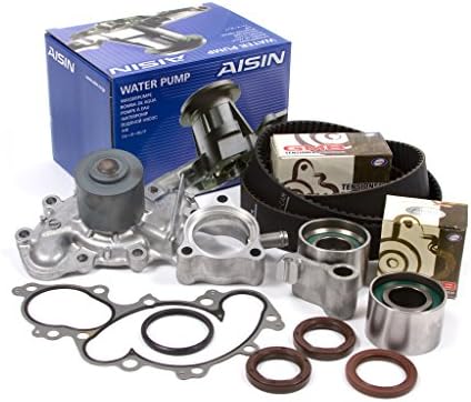 Compatible With 95-04 Toyota 3.4 DOHC 24V 5VZFE Timing Belt Kit AISIN Water Pump