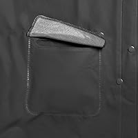 Vista 4 de Chaqueta de Lluvia Ironwear 9221 con Capucha Desmontable y Parte Posterior Ventilada