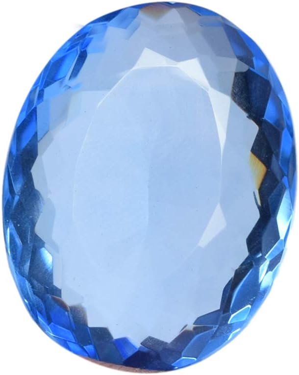 Attractive Blue Topaz 67.35 Ct. Perfect Oval Cut Loose Gemstone for Jewelry Making