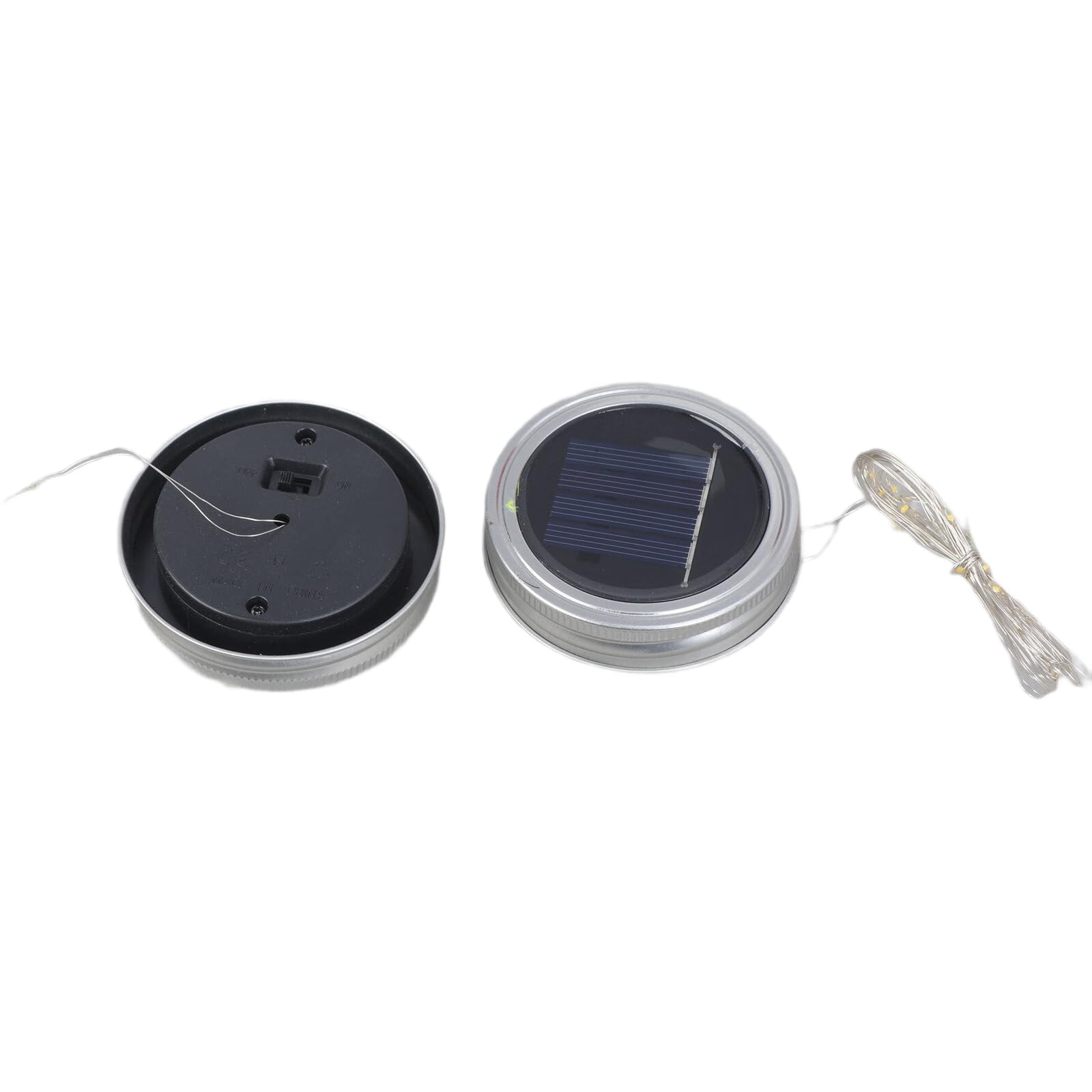 Uqezagpa A Uqezagp 2Pieces Solar Light Replacement Head Led Illuminations Utomatic Charging Function For Outdoor Garden Decorative Light Solar Repair Component