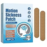 KUNHAOH Motion Sickness Patches,Natural Sea Sickness Patches Behind Ear for Adult Kids