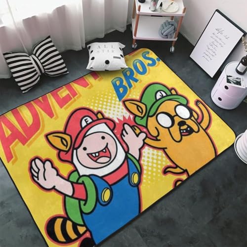 �A�h�x���`���[�^�C�� �A�j�� �J�[�y�b�g �����` ���O �ėp �h�_�j �R�� �h�L �ӂ���Ǝ�G�� ������� ���g�[�Ή� �􂦂� ����~�ߕt �L�����N�^�[ �l�C �v���[���g 100 × 150 cm GL6