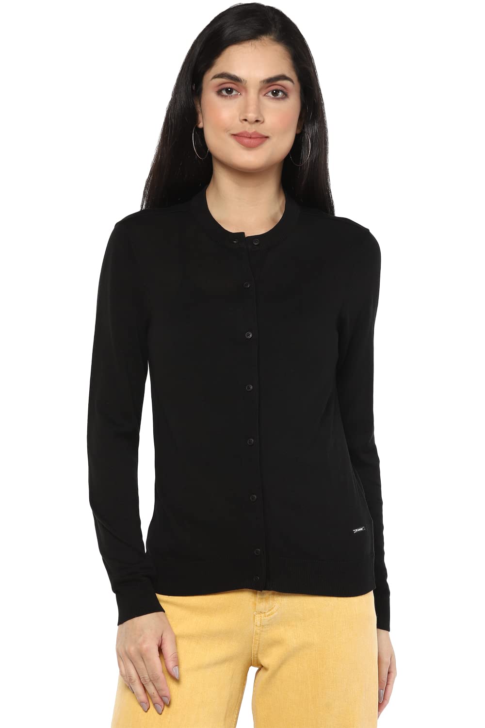 van heusen Women's Solid Regular Fit Blouse-picture-19