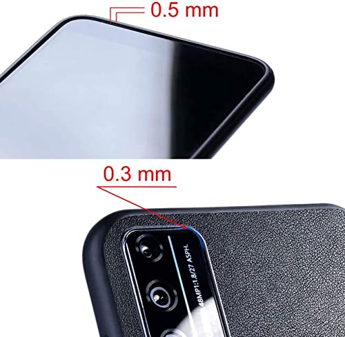 Capa Protetora de Couro Sintético Corino para o Samsung Galaxy Z Flip 4 (Marrom)