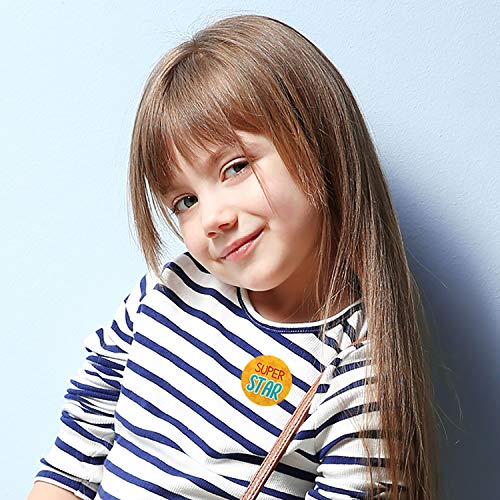 Bright Teacher Message Stickers/Roll Of 500 1.5" Labels/Motivational Lesson And Homework Stickers #TOP5