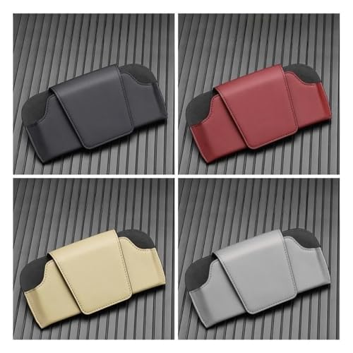 Boîte rangement lunettes auto pour Audi A3 A4 B8 et C7 noir