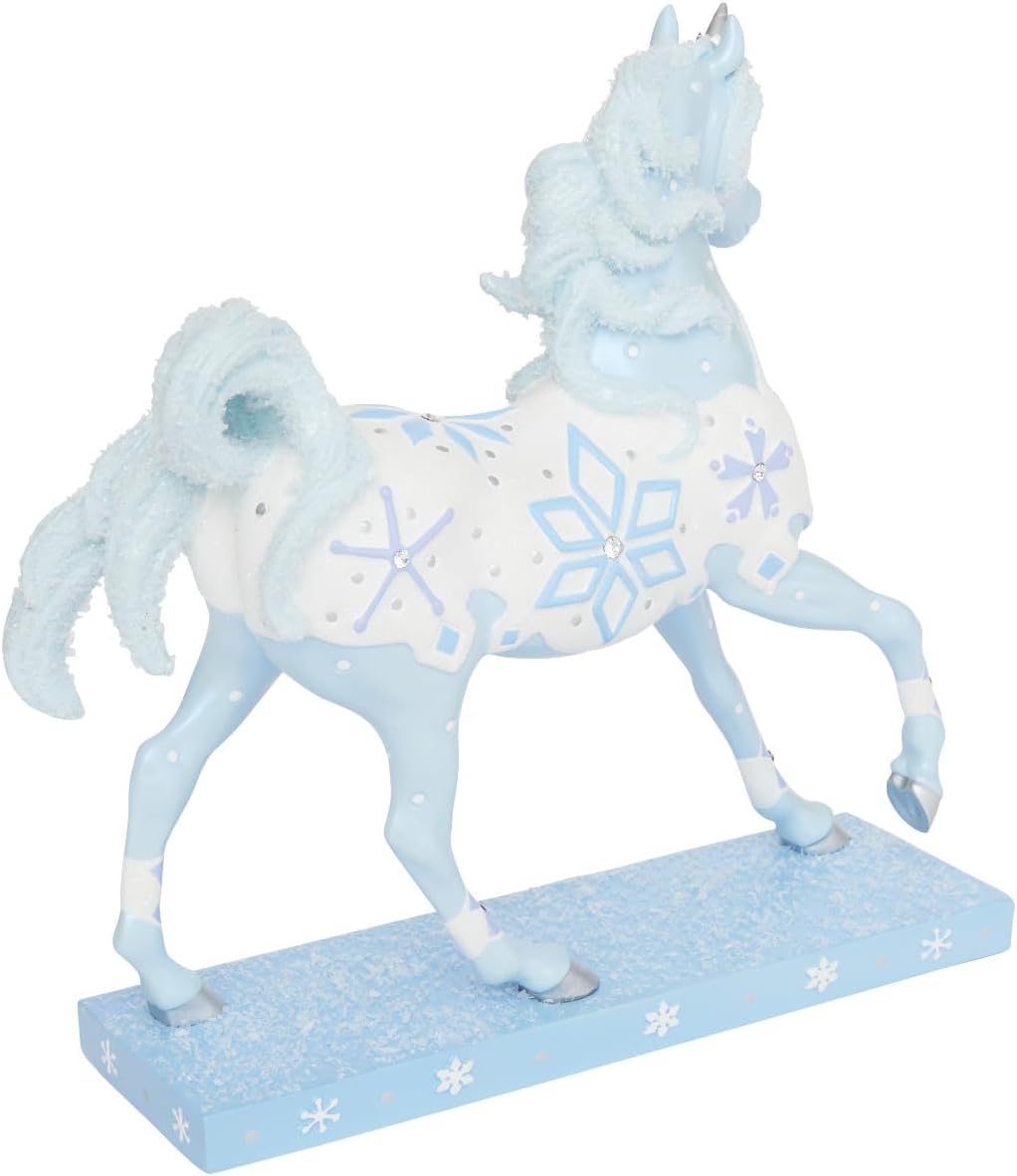 Enesco The Trail of Painted Ponies Christmas Snow Princess Figurine, 7.6 Inch, Multicolor