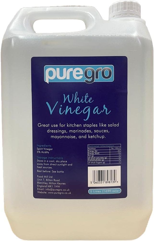 Puregro White Vinegar, 5 Litres