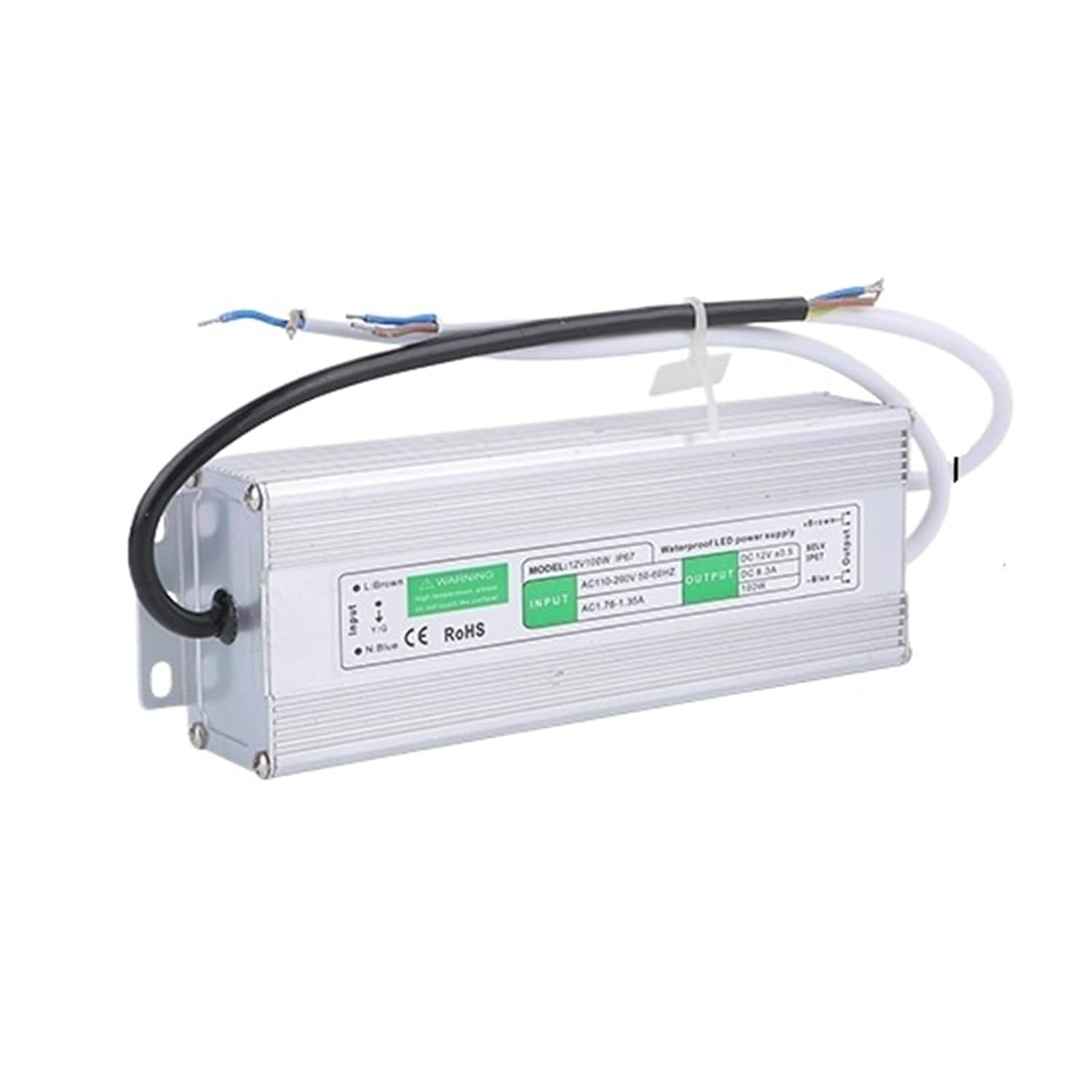 220v to 12v Switching Power Supply DC 5/10aled Light Box Light Strip Light with Decorative Lighting Transformer(12V6.5A)