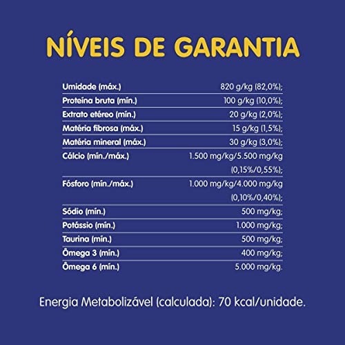 NESTLÉ PURINA FELIX FANTASTIC MIX Ração Úmida para Gatos Adultos Frango e molho sabor Caranguejo 85g