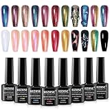 🌼【Suitable for Beginners】 Wenn Sie neu in der Welt der Nagelkunst sind, ist unser 8 Farben Gel Nagellack der perfekte Ort, um zu beginnen. Unsere einfach zu verwendende Formel gleitet sanft und gleichmäßig auf und ermöglicht eine präzise Anwendung.