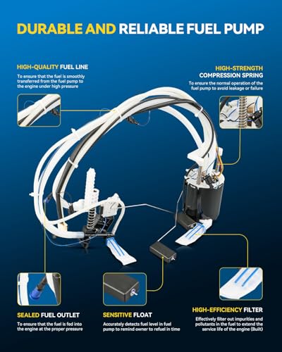 Image of PHILTOP Electric Fuel Pump Assembly FG1722, P77235M