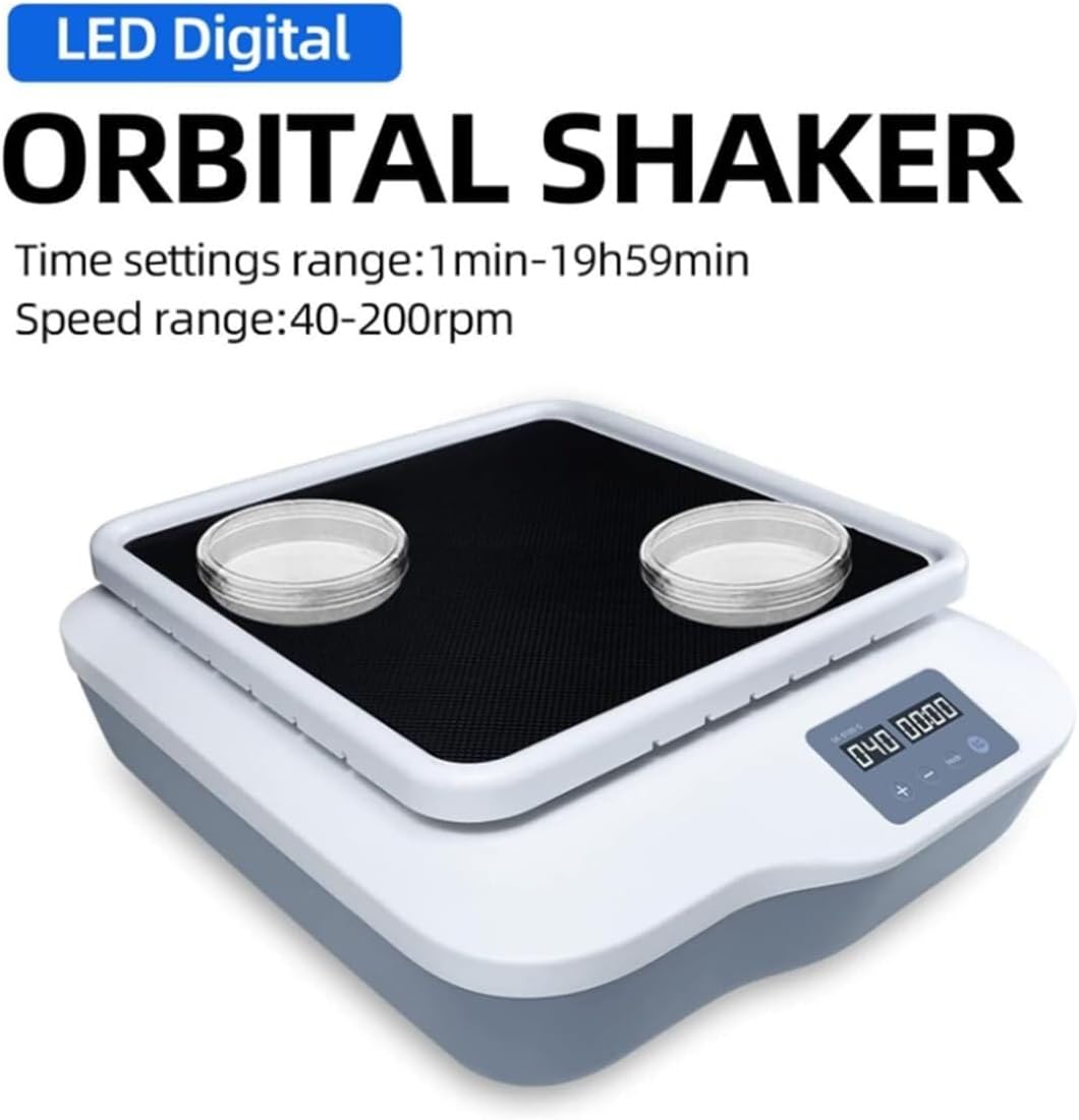 Lab Digital Orbital Shakers, Laboratory Oscillator Mixer 40-200rpm Horizontal Rotator Shaker, Fixing Orbital Rotator Shaker & Continuous Mode or Timer Mode