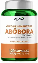 Óleo De Semente De Abóbora + Vitamina E Prensado A Frio 120caps