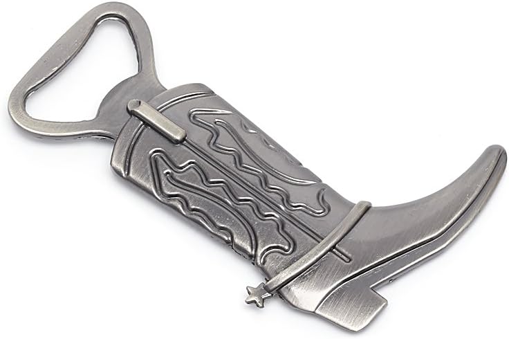 SimpleLif Just Hitched Cowboy Boot Bottle Opener Western Birthday Wedding Favor Party Cute image 5
