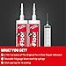 The Original Fix-A-Floor Loose Tile Repair Adhesive with Syringe - Tile, Porcelain, Ceramic, Marble, Stone & Wood Floor Repair Adhesive - Pack of 2