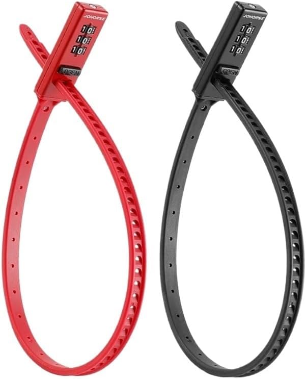 Bike Locks Heavy Duty/Bicycle Chain/Cycling Lock,Codes for Bike Cycle, Moto, Door, Gate Fence(Black)