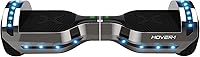 Hover-1 Chrome 2.0 Hoverboard: 7 MPH Top Speed, 6 Mile Range, Bluetooth Speaker, LED Lights, Beginner-Expert Modes