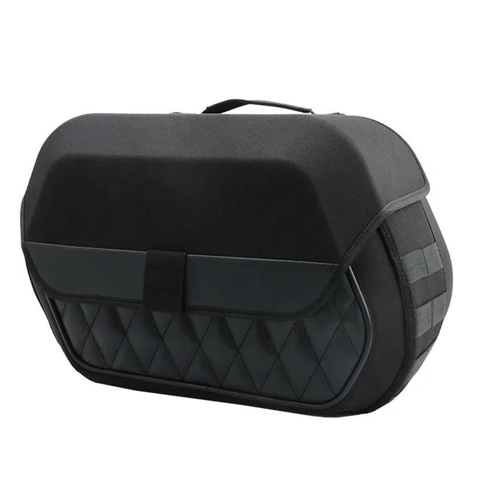 Bolsa Equipaje Lado Izquierdo Motocicleta Alforja Almacenamiento Viaje Impermeable Capacidad 19,5 L Soporte Montaje para R18