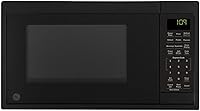 Vista 2 de GE Horno microondas para encimera, compacto de 0.9 pies cúbicos, capacidad de 900 vatios, 7 ajustes de cocción automática, tecnología de bloqueo