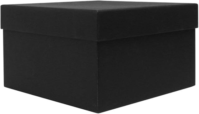 Paperchase Black Kraft Gift Box (Large)