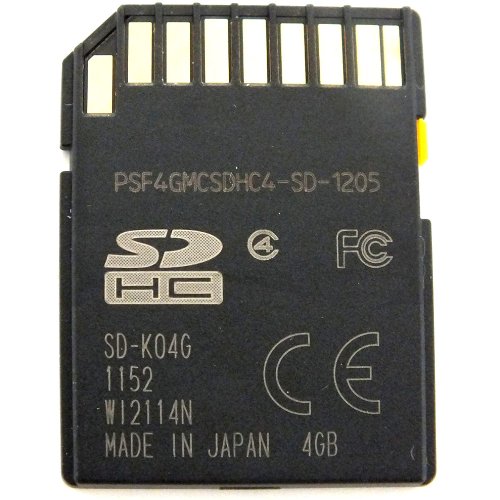 Patriot PSF4GSDHC6 Carte Mémoire SDHC Signature Classe 4 4 Go