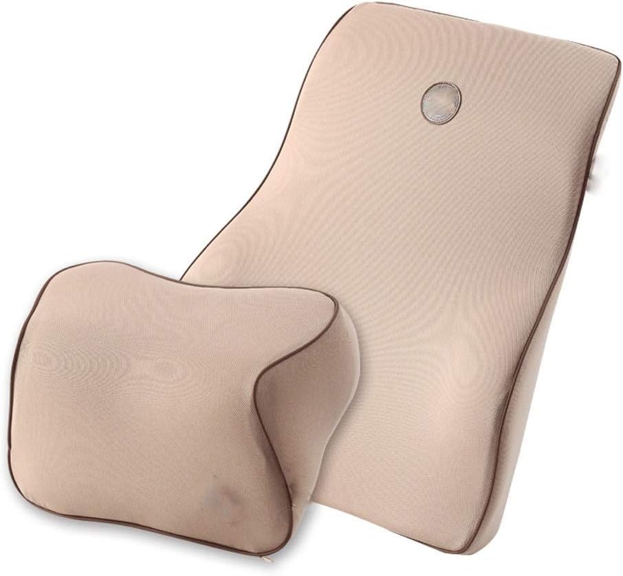 Lumbar Pillow - Dreamer Car Mini Supportive Chair Cushion Lumbar Pillow Design for Lower Back Pain Relief, Memory Foam Back Support(C)