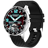 KKZ H30 Smart Watch Herren IP68 wasserdichte Sport Smart Watch Damen Smartwatch Fo Druck Smart Clock Damen,D