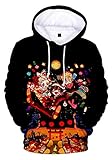 SIAOMA Toilet Bound Hanako-kun Hoodie Yugi Amane Manga Pullover Japanese Anime Sweatshirt(Black...
