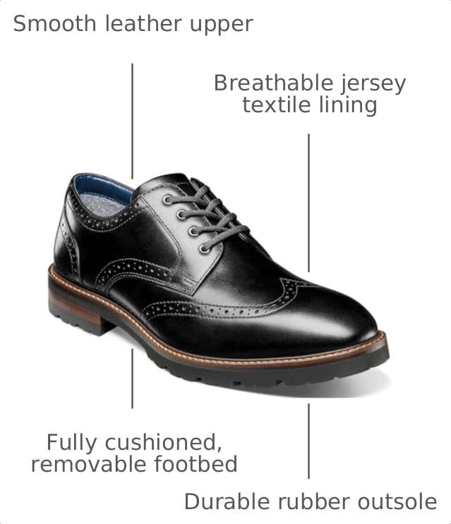 Image of Florsheim Men's, Renegade Wingtip Oxford