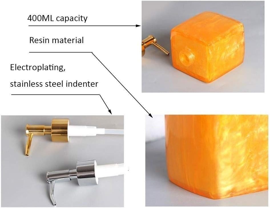 Soap Dispenser, Bathroom Pump, Lotion Bottle Liquid(Black)