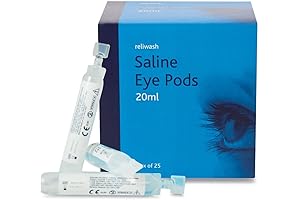 Reliance Medical Saline Eyewash for First Aid and Wound Care