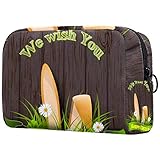 ★ Langlebige Materialien: Hergestellt aus Beflockungstuch, Schwamm und Oxford-Stoff. Leicht und weich im Griff. Mit einem Reißverschluss oben kann sichergestellt werden, dass Ihre Artikel nicht leicht herunterfallen