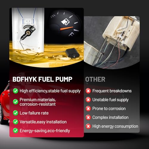 Image of BDFHYK E7257M Fuel Pump Assembly Compatible with Dodge Ram 1500 2009-2010 | Compatible with Ram 1500 V8 4.7L V6 3.6L 2011 2012 2013 2014, Replaces SP7200M, P76745M, FG1356