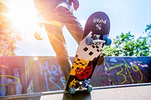 Skateboard PiNAO Sports Nalu für Kinder mit Arcade-Design