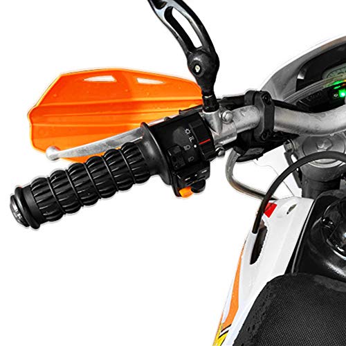 KKmoon Aderências para motocicleta, guidão antiderrapante de 7/8