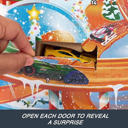 Hot Wheels HTG00 Toy Cars, 2024 Advent Calendar thumb #2