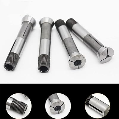 1pc Collet for Tool Grinder U2 Grinding Machine Chuck Inch 12.7mm Universal Grinding Machine Accessories Chuck U2 Sharpening - (Hole Diameter: 16mm)