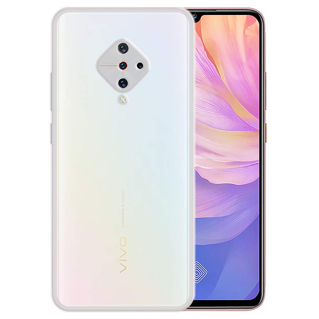 Amazon Brand - Solimo Anti Dust Plug Mobile Cover (Soft & Flexible Back case), for Vivo S1 Pro (Transparent) (B083P9ZGG6) Amazon Price History, Amazon Price Tracker