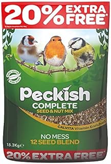 Peckish Complete Seed & Nut Mix 12.75kg + 20% FREE