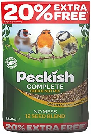 Peckish Complete Seed & Nut Mix 12.75kg + 20% FREE
