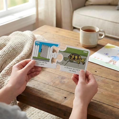 Cause and Effect Matching Game - 50 piezas - Juego educativo miniatura 5