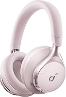 Vista 1 de Soundcore by Anker, Space One, Active Noise Cancelling Headphones, 2X Stronger Voice Reduction, 40H ANC Playtime, App Control, LDAC Hi-Res Wireless