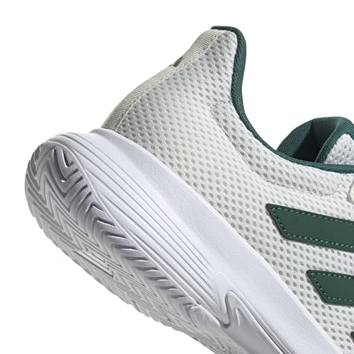 adidas Unisex Court Spec 2 Tennis Shoes, Off White/Collegiate Green/Cloud White, 11 UK - Image 4