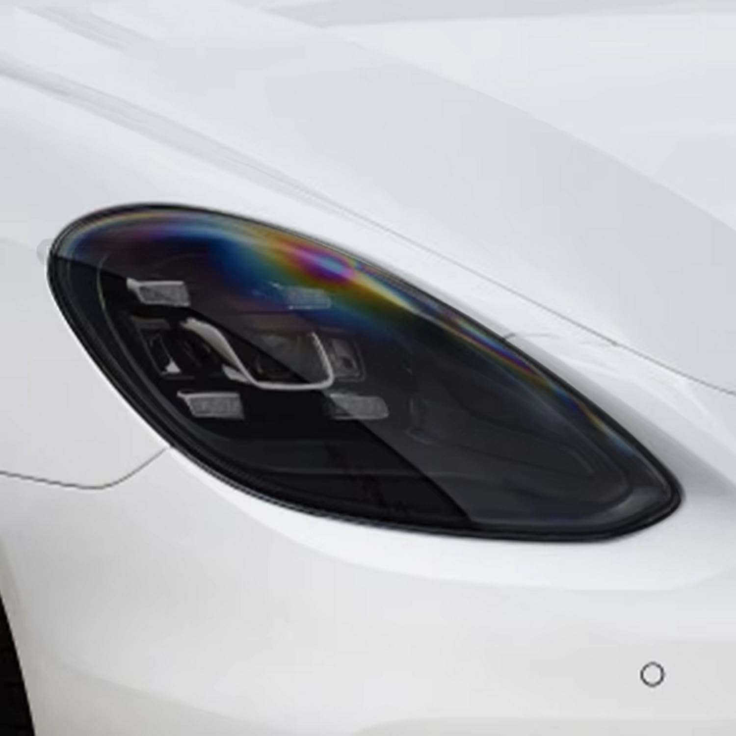 Film protection transparent TPU phare voiture Porsche Panamera