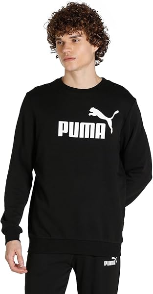 Puma Unisex Yetişkin ESS Big Logo Crew Kapüşonlu Sweatshirt