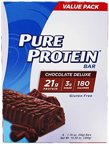 Pure Protein Chocolate Deluxe High Protein Bar, 36 Count Package