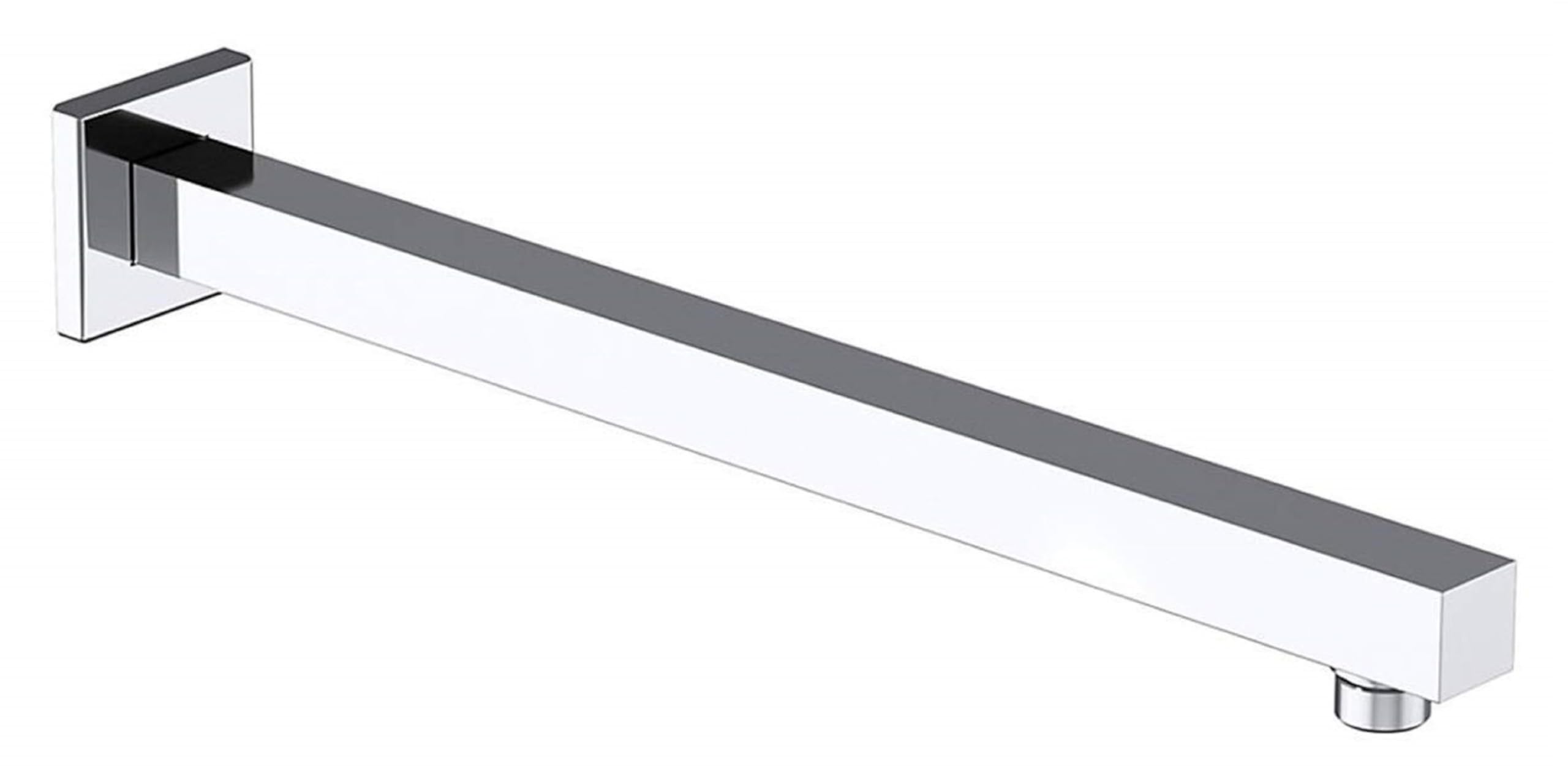JAGGER JAG203 Premium Grade Stainless Steel Square Shower Arm with Wall Flange (SQUARE, 9" NICH) (B0D6W8KFYW) Amazon Price History, Amazon Price Tracker